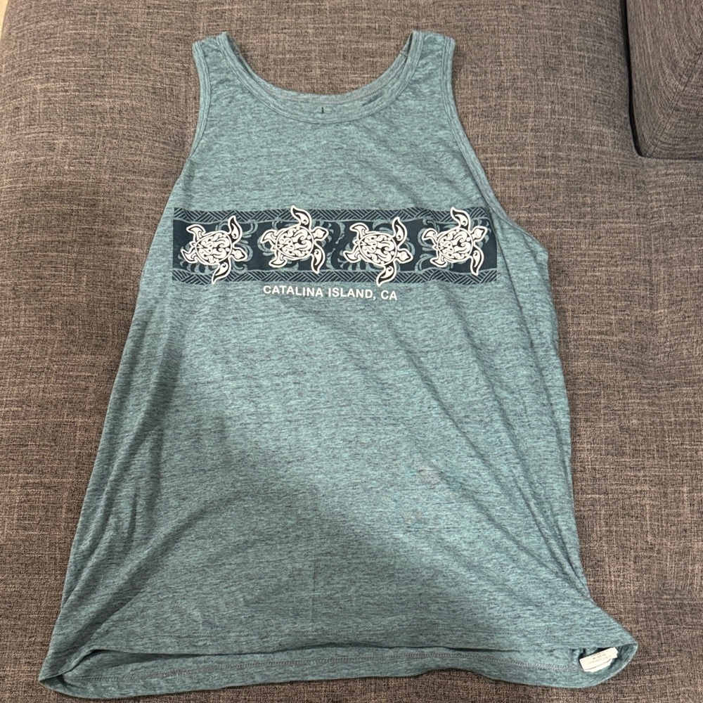 Men’s Catalina Island Graphic Tank Top - Large